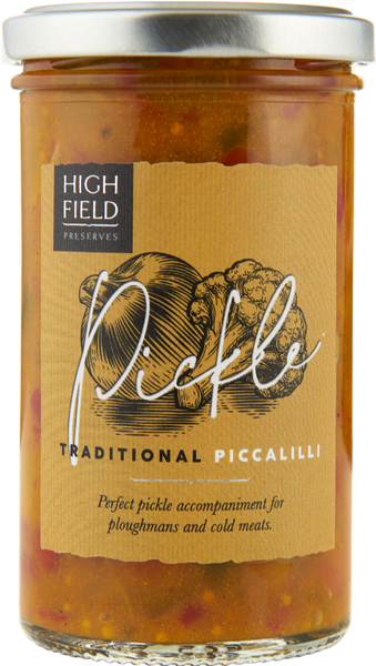 HIGHFIELD PRESERVES Traditional Piccalilli 280g (Pack of 6)