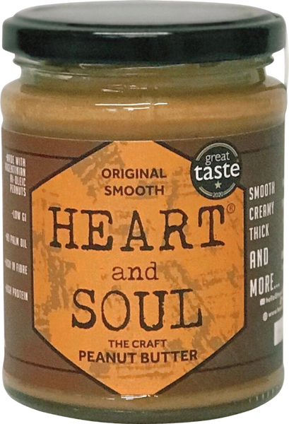 HEART & SOUL The Craft Peanut Butter - Original Smooth 280g (Pack of 6)