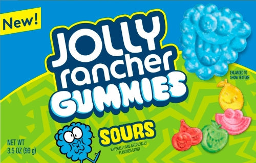 JOLLY RANCHER Gummies - Sour 99g (Pack of 11)