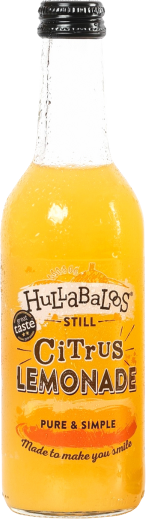 HULLABALOOS Still Citrus Lemonade 330ml (Pack of 12)