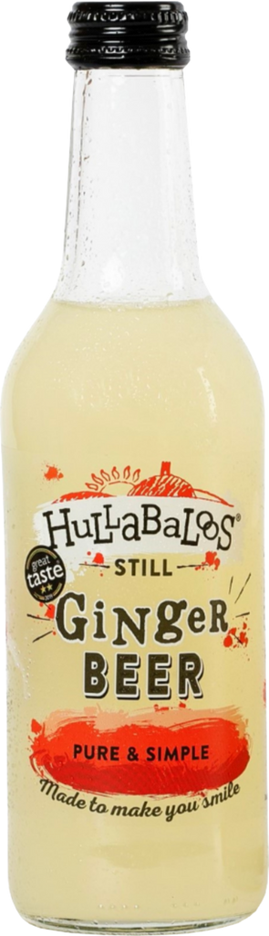 HULLABALOOS Still Ginger Beer 330ml (Pack of 12)