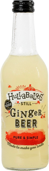 HULLABALOOS Still Ginger Beer 330ml (Pack of 12)