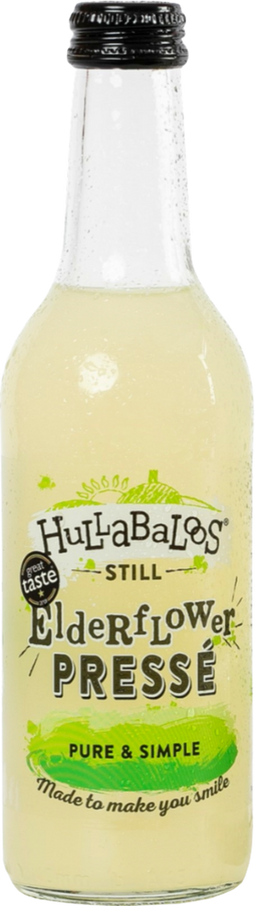 HULLABALOOS Still Elderflower Presse 330ml (Pack of 12)