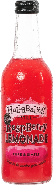 HULLABALOOS Still Raspberry Lemonade 330ml (Pack of 12)