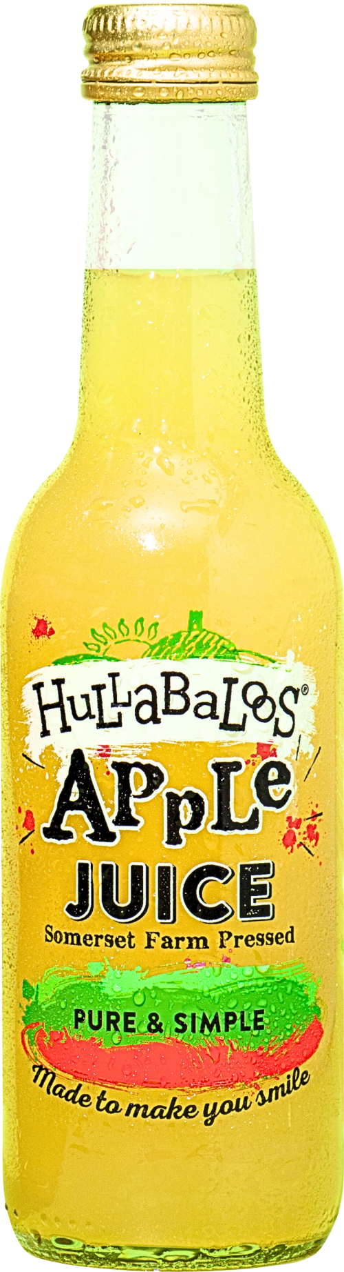 HULLABALOOS Apple Juice 250ml (Pack of 12)