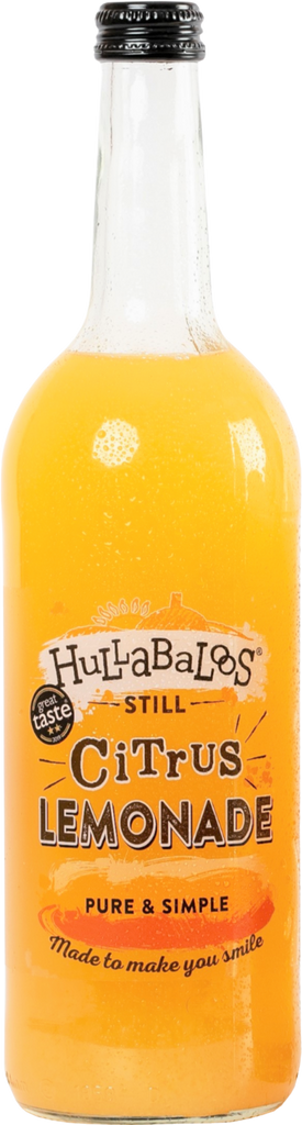 HULLABALOOS Still Citrus Lemonade 750ml (Pack of 6)