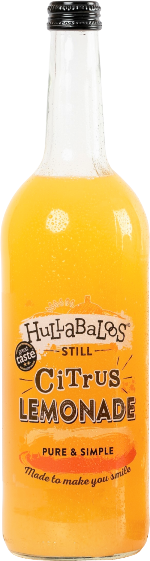 HULLABALOOS Still Citrus Lemonade 750ml (Pack of 6)