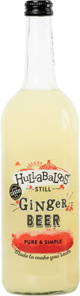 HULLABALOOS Still Ginger Beer 750ml (Pack of 6)