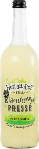 HULLABALOOS Still Elderflower Presse 750ml (Pack of 6)