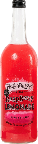 HULLABALOOS Still Raspberry Lemonade 750ml (Pack of 6)