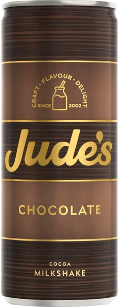 JUDE'S Chocolate Cocoa Milkshake 250ml (Pack of 12)