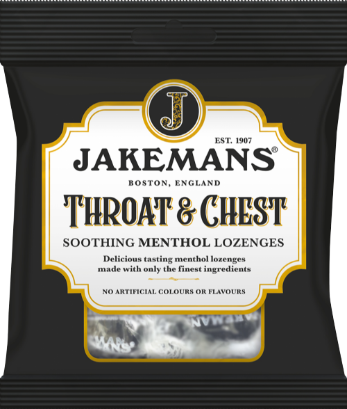 JAKEMANS Throat & Chest Lozenges 73g (Pack of 12)