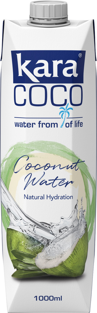 KARA COCO Coconut Water 1L (Pack of 6)