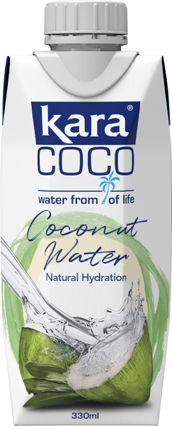 KARA COCO Coconut Water 330ml (Pack of 12)