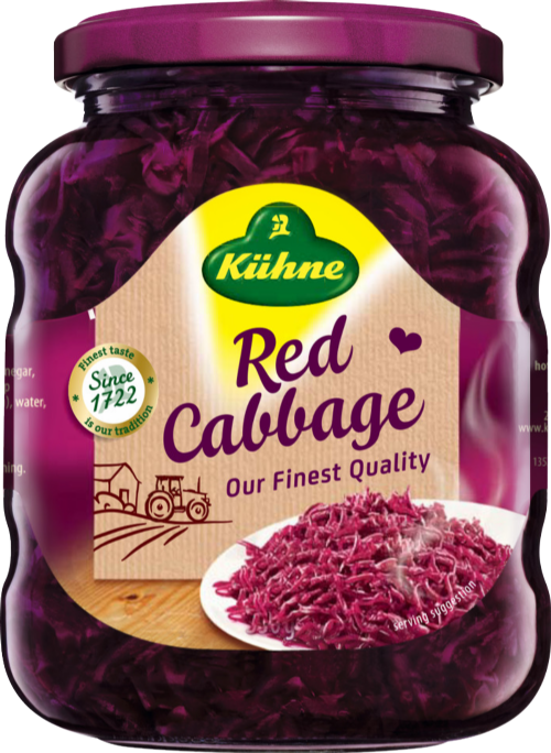 KUHNE Red Cabbage 350g (Pack of 10)