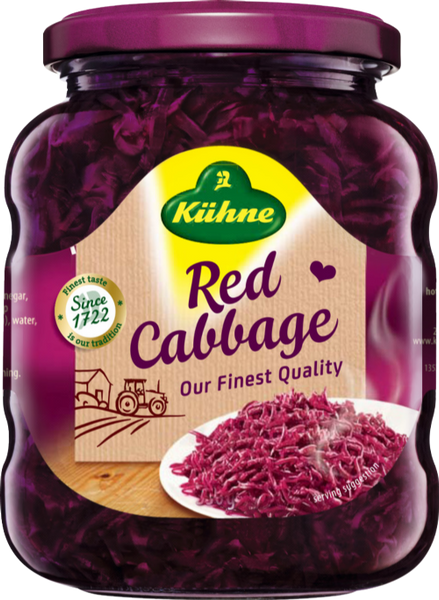 KUHNE Red Cabbage 350g (Pack of 10)