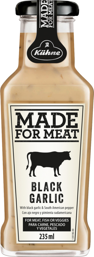 KUHNE Made for Meat - Black Garlic Sauce 235ml (Pack of 8)