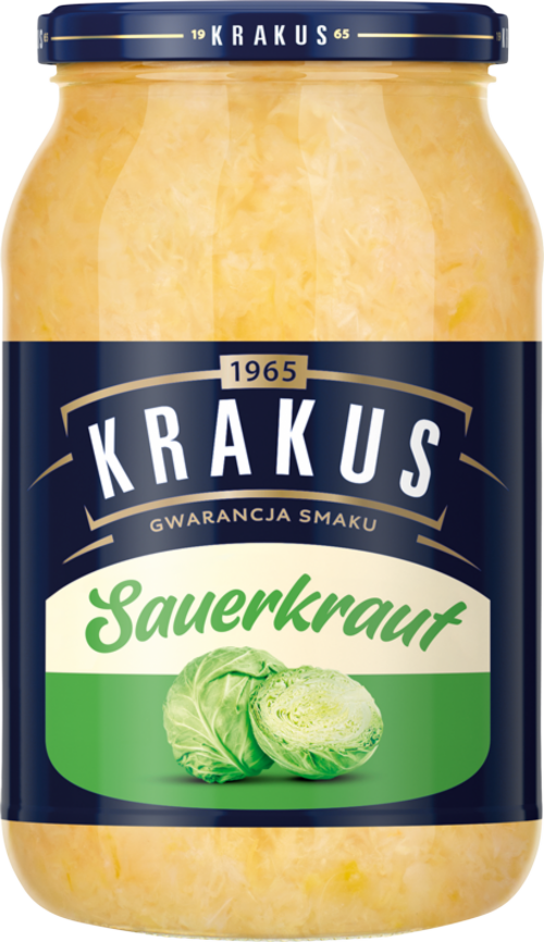 KRAKUS Sauerkraut 900g (Pack of 6)