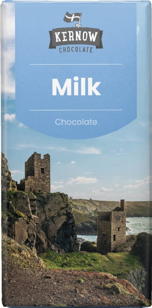 KERNOW Milk Chocolate Bar 100g (Pack of 20)