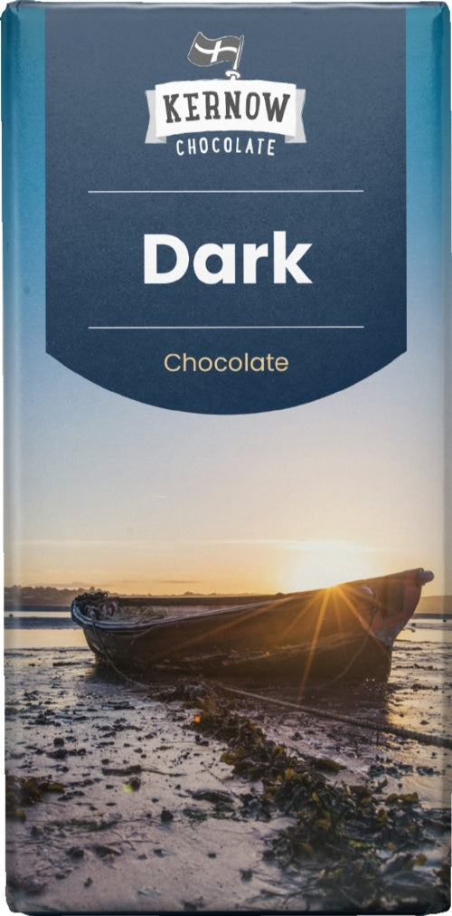 KERNOW Dark Chocolate Bar 100g (Pack of 20)