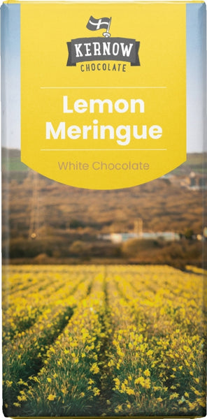 KERNOW Lemon Meringue White Chocolate Bar 95g (Pack of 20)