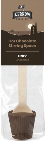 KERNOW Hot Chocolate Stirring Spoon - Dark 37g (Pack of 20)