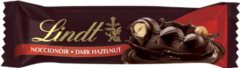 LINDT Noccionoir Dark Hazelnut Bar 35g (Pack of 18)