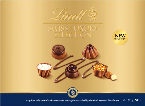 LINDT Swiss Luxury Selection 193g (Pack of 6)