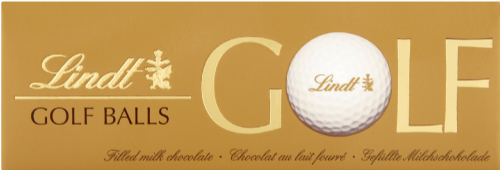 LINDT Golf Balls 110g (Pack of 10)