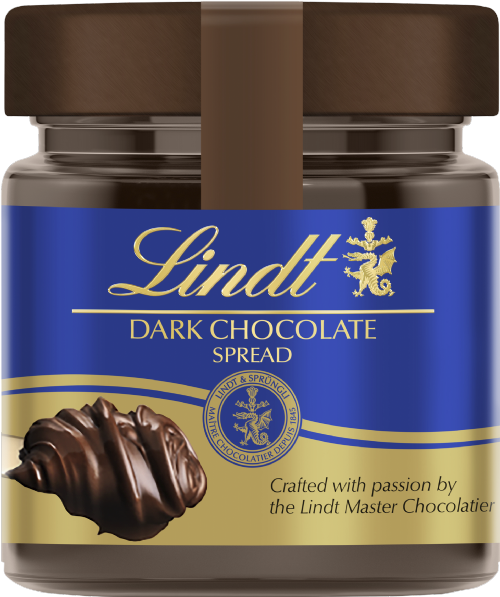 LINDT Dark Chocolate Spread 200g (Pack of 6)