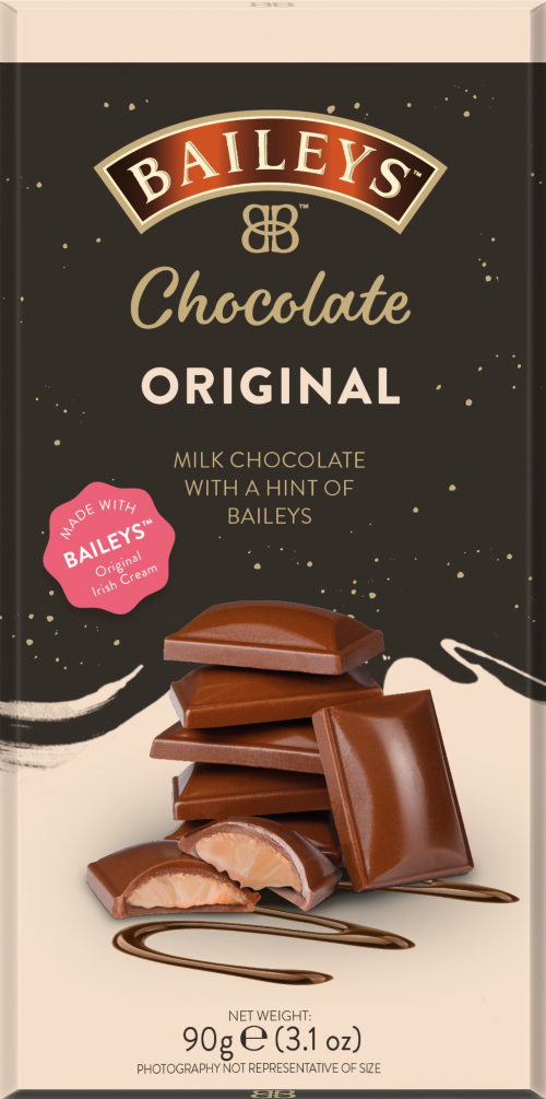 BAILEYS Milk Chocolate Truffle Bar 90g (Pack of 15)