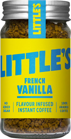 LITTLE'S French Vanilla Flavour Instant Coffee 50g (Pack of 6)