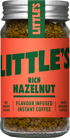 LITTLE'S Rich Hazelnut Flavour Instant Coffee 50g (Pack of 6)