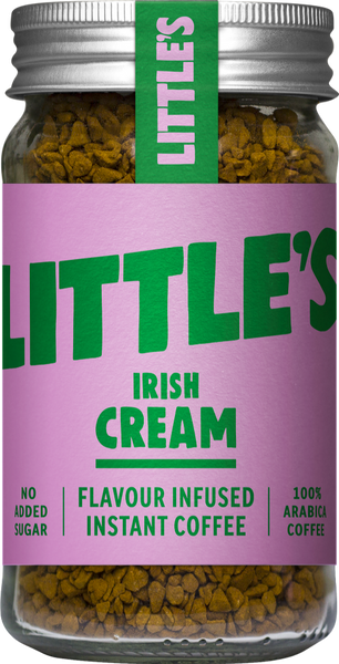 LITTLE'S Irish Cream Flavour Instant Coffee 50g (Pack of 6)