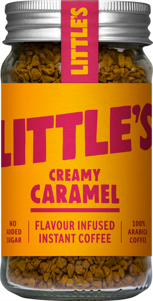 LITTLE'S Creamy Caramel Flavour Instant Coffee 50g (Pack of 6)