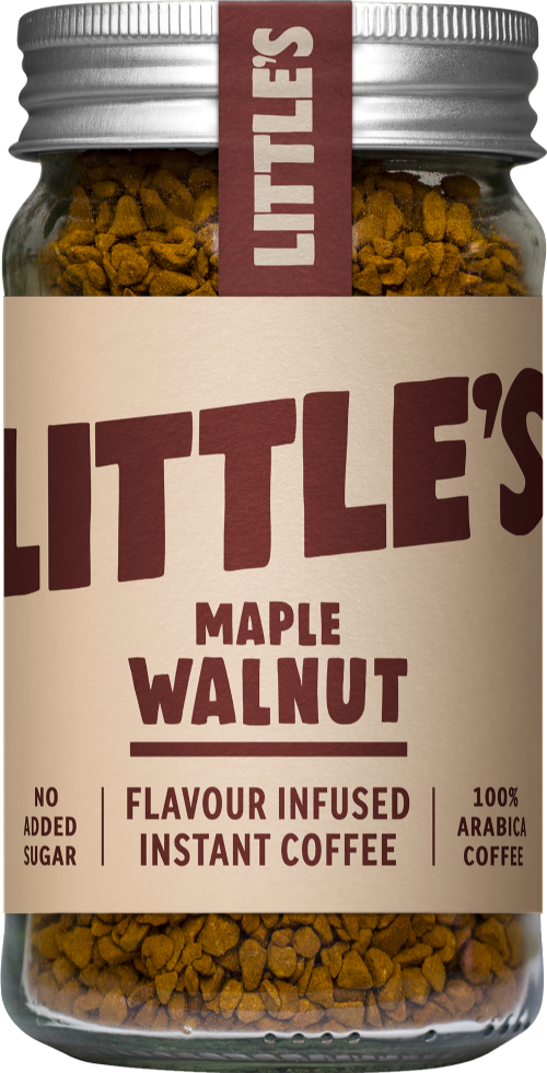 LITTLE'S Maple Walnut Flavour Instant Coffee 50g (Pack of 6)