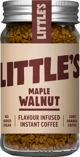 LITTLE'S Maple Walnut Flavour Instant Coffee 50g (Pack of 6)