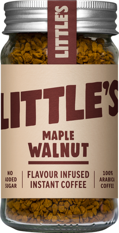 LITTLE'S Maple Walnut Flavour Instant Coffee 50g (Pack of 6)