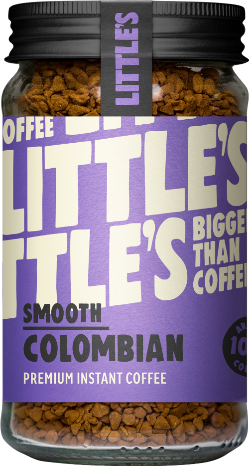 LITTLE'S Smooth Colombian Premium Instant Coffee 50g (Pack of 6)