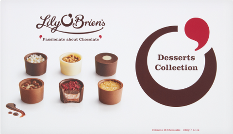 LILY O'BRIEN'S Desserts Collection 210g (Pack of 8)