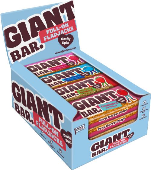 MA BAKER Giant Berry Bar 90g (Pack of 20)