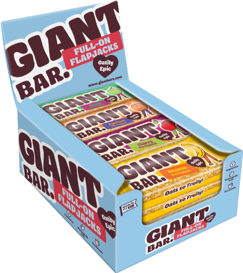 MA BAKER Giant Fruit Bar 90g (Pack of 20)