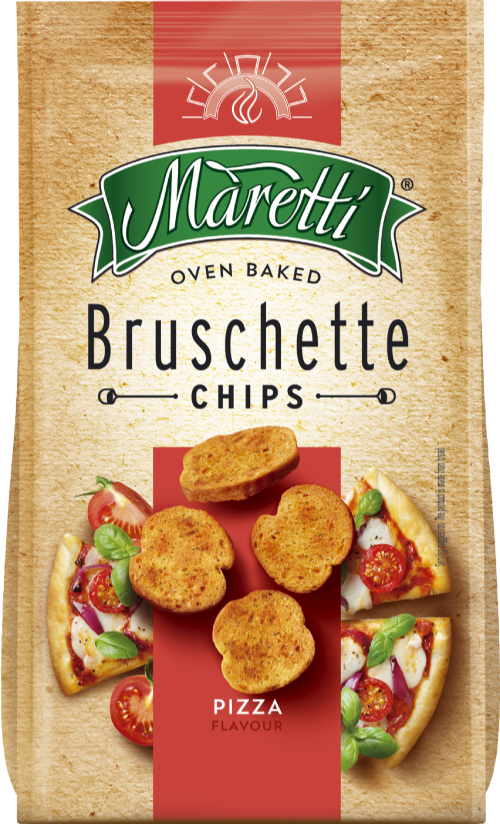 MARETTI Bruschette - Pizza 70g (Pack of 21)