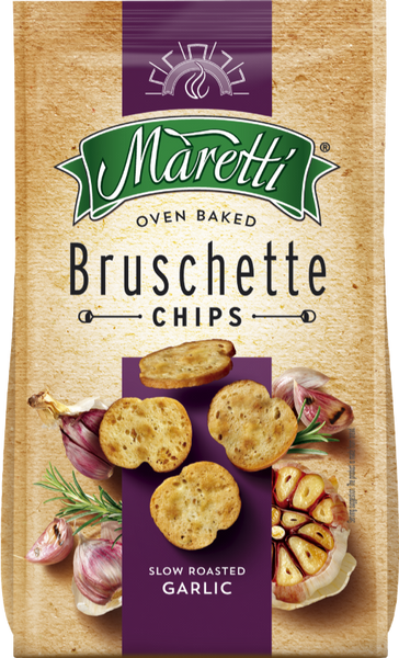 MARETTI Bruschette - Slow Roasted Garlic 70g (Pack of 21)