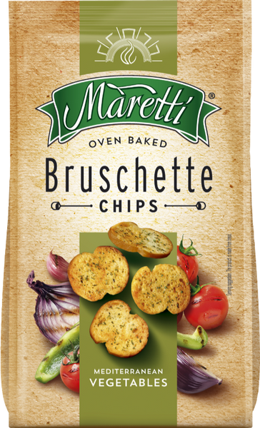 MARETTI Bruschette - Mediterranean Vegetables 150g (Pack of 14)