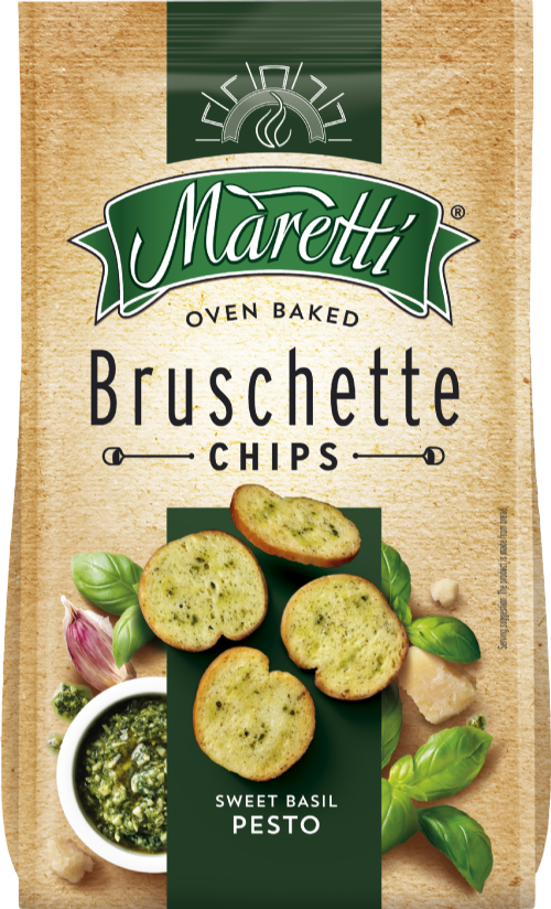 MARETTI Bruschette - Sweet Basil Pesto 150g (Pack of 14)