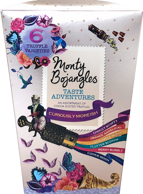 MONTY BOJANGLES Taste Adventures Truffle Assortment 225g (Pack of 4)