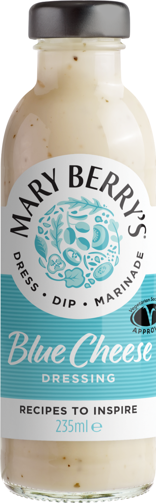 MARY BERRY Blue Cheese Dressing 235ml (Pack of 6)