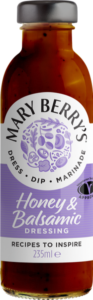 MARY BERRY Honey & Balsamic Vinaigrette 235ml (Pack of 6)