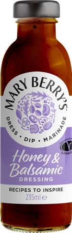 MARY BERRY Honey & Balsamic Vinaigrette 235ml (Pack of 6)